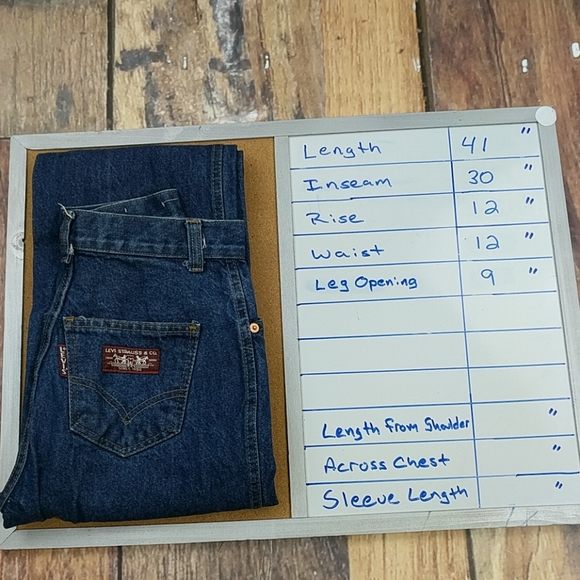 Levi's Big E 544 Vintage Mom Jeans High Rise Sz 7 - Picture 7 of 8